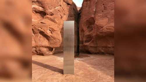 Peça é encontrada no meio de deserto no estado de Utah
