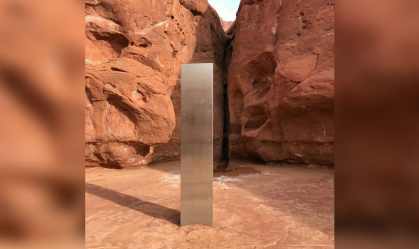 Peça é encontrada no meio de deserto no estado de Utah