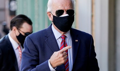 Presidente eleito dos EUA, Joe Biden, em Wilmington, Delaware (23.nov.2020) 