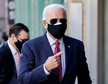 Presidente eleito dos EUA, Joe Biden, em Wilmington, Delaware (23.nov.2020) 