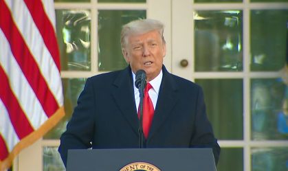 Trump diz que deixará cargo se Colégio Eleitoral declarar Biden vencedor