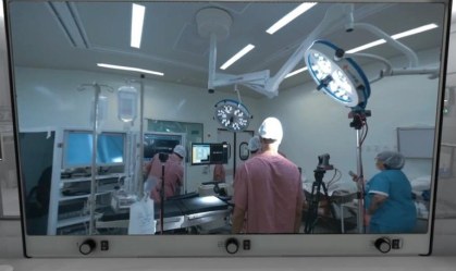 Primeira cirurgia gravada em 360° no Brasil é apresentada