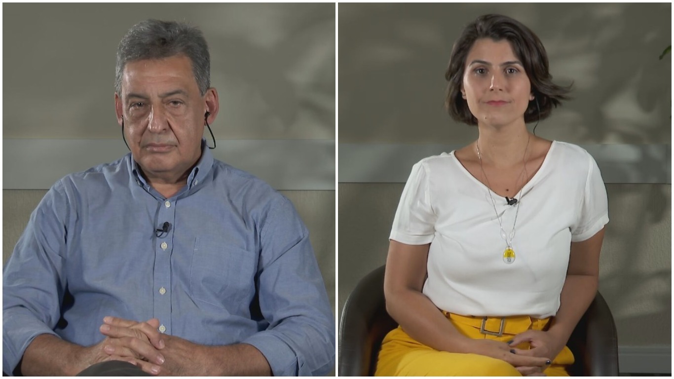 Sebastião Melo e Manuela D'Ávila