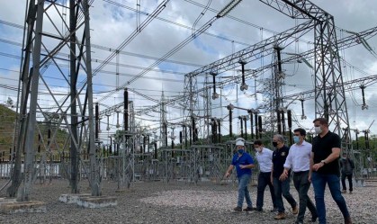 Vistoria das instalações elétricas no Amapá