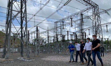 Vistoria das instalações elétricas no Amapá