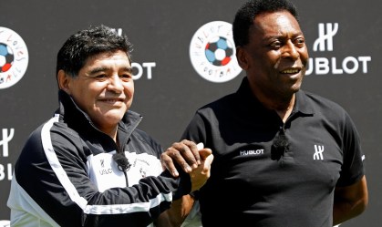 Pelé: ‘Certamente, um dia vamos bater uma bola juntos lá no céu’