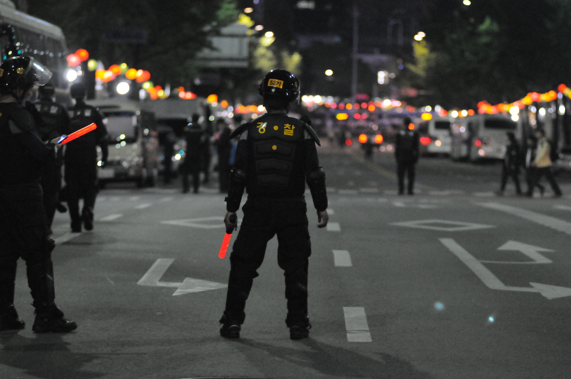 Protesto Coreia do Sul