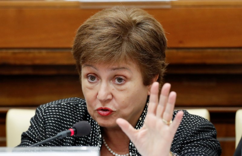 Diretora-gerente do Fundo Monetário Internacional, Kristalina Georgieva