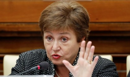 Diretora-gerente do Fundo Monetário Internacional, Kristalina Georgieva