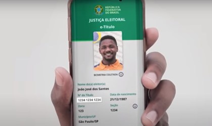 Quem quiser usar o e-Título no domingo só poderá baixá-lo até sábado