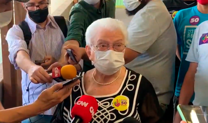 Ao votar em São Paulo, Erundina fala sobre combate à discriminação e ao racismo