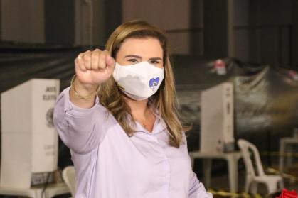 Marília Arraes vota em Recife