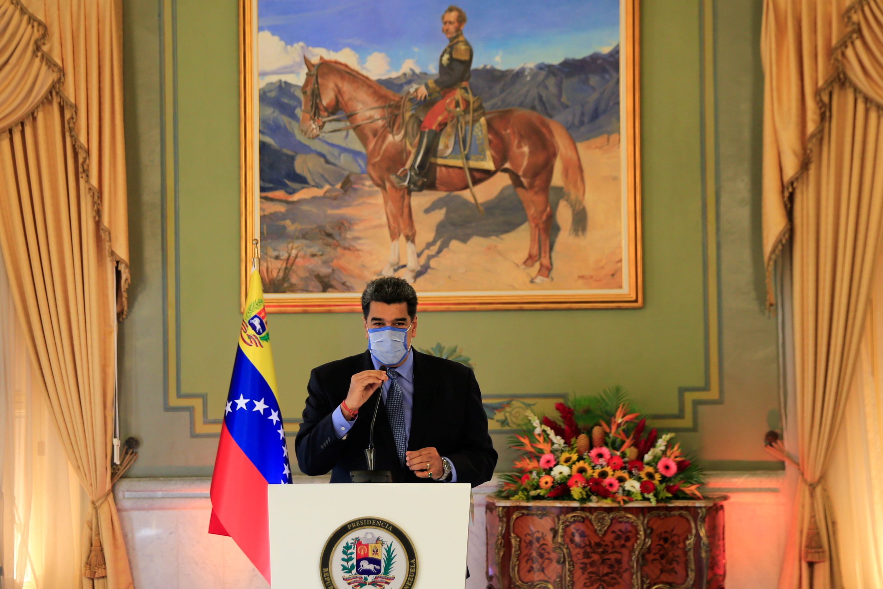 O presidente da Venezuela, Nicolás Maduro