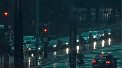 Avenida Paulista durante chuvas em São Paulo em 30/11