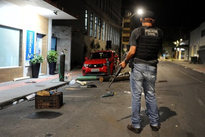Noite de terror em Criciúma