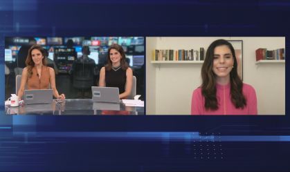 Renata Agostini, comentarista da CNN, fala sobre problema técnico que viralizou