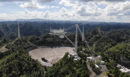 Observatório de Arecibo desaba antes da demolição planejada