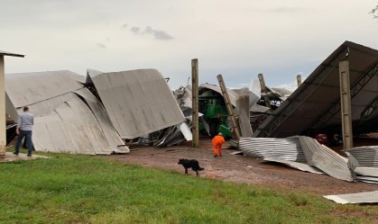 Ciclone extratropical causa estragos no RS e avança pela região Sul
