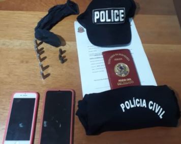 A operação foi realizada por agentes da capital paulista, depois de uma denúncia
