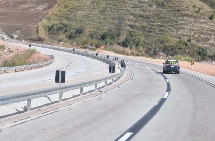 Rodovia BR-381, que atravessa Minas Gerais • Foto: Divulgação