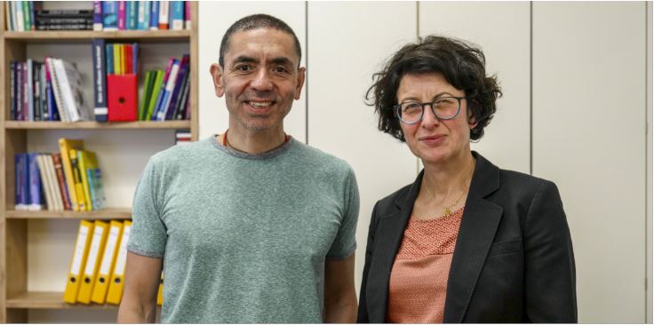 Ugur Sahin e Özlem Türeci, da BioNTech