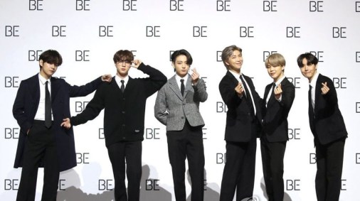 BTS no tapete vermelho