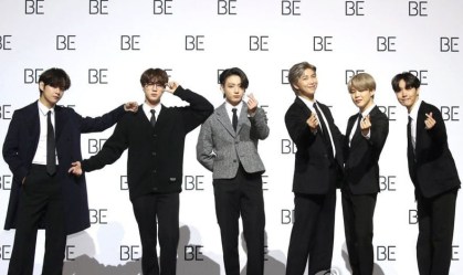 BTS no tapete vermelho