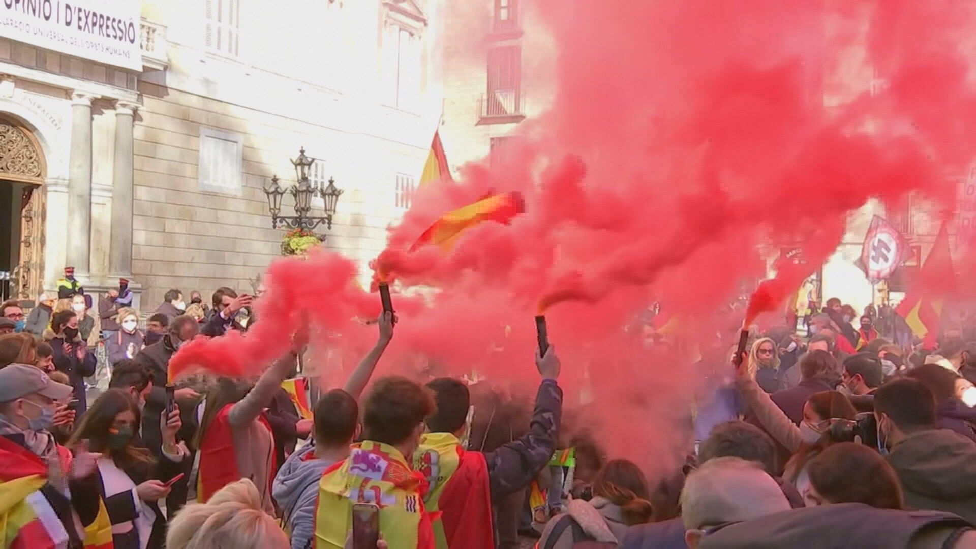 Manifestação Espanha