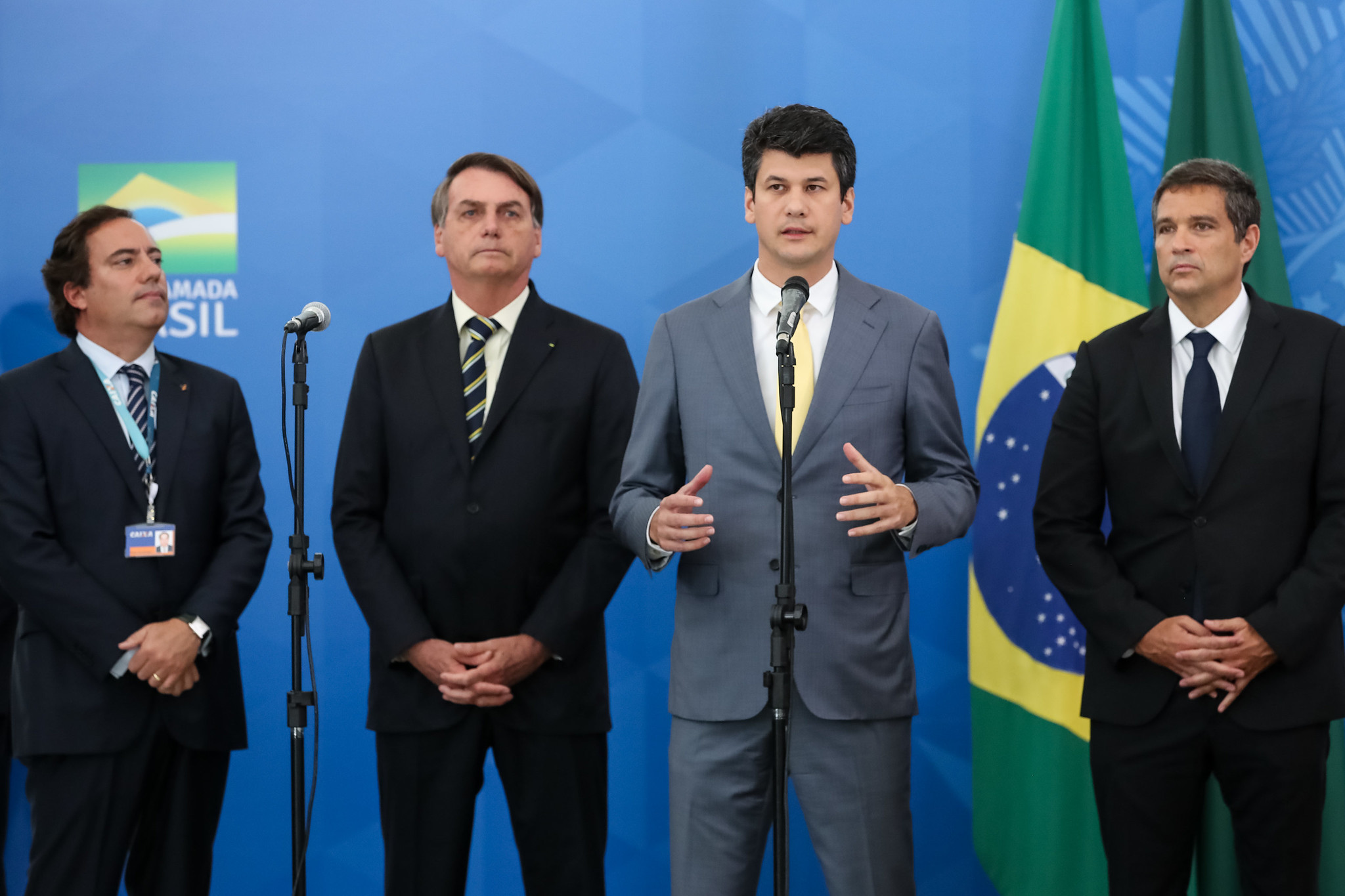 O presidente do BNDES, Gustavo Montezano