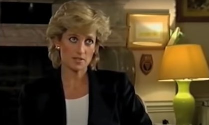 Princesa Diana em entrevista para a BBC com Martin Bashir