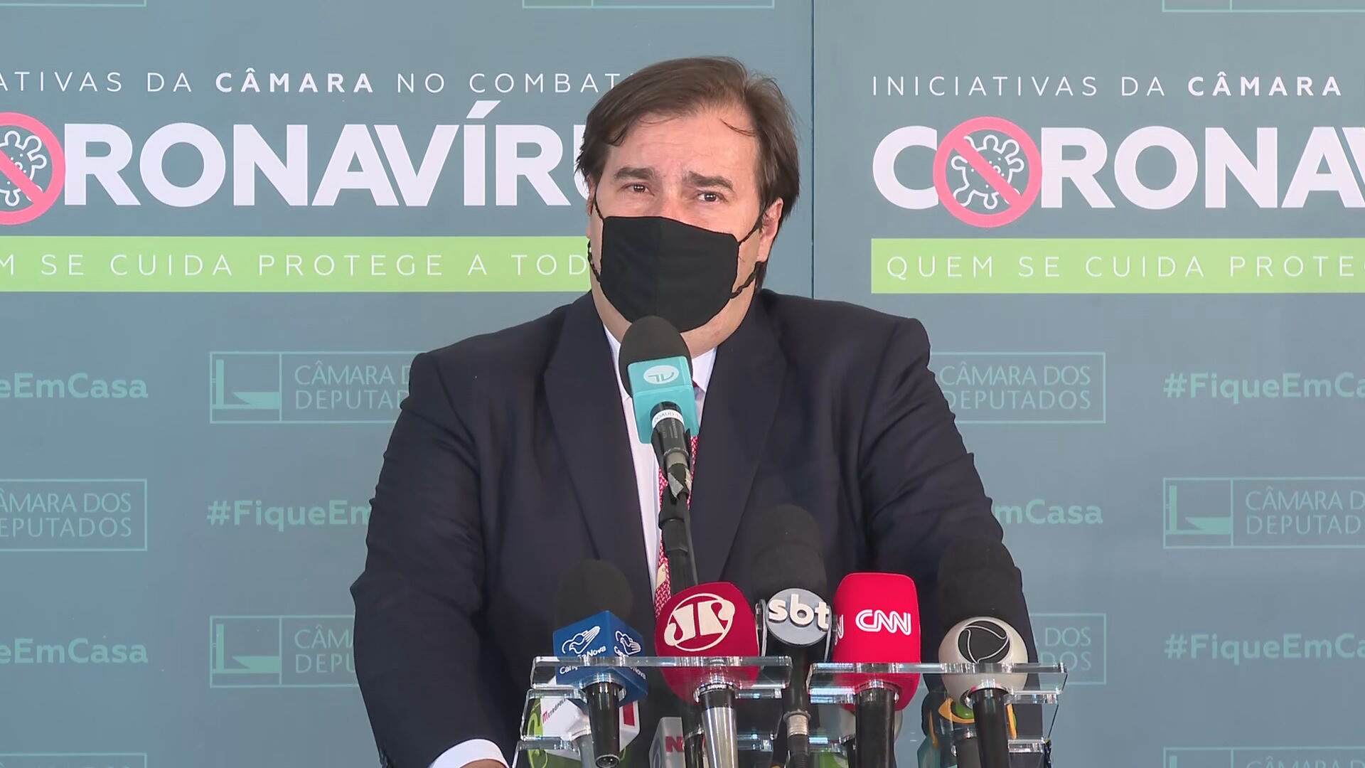 O presidente da Câmara, Rodrigo Maia (DEM-RJ)