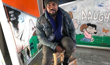 Pintor de NY compra US$ 65 mil em obras de artistas que lutam na pandemia