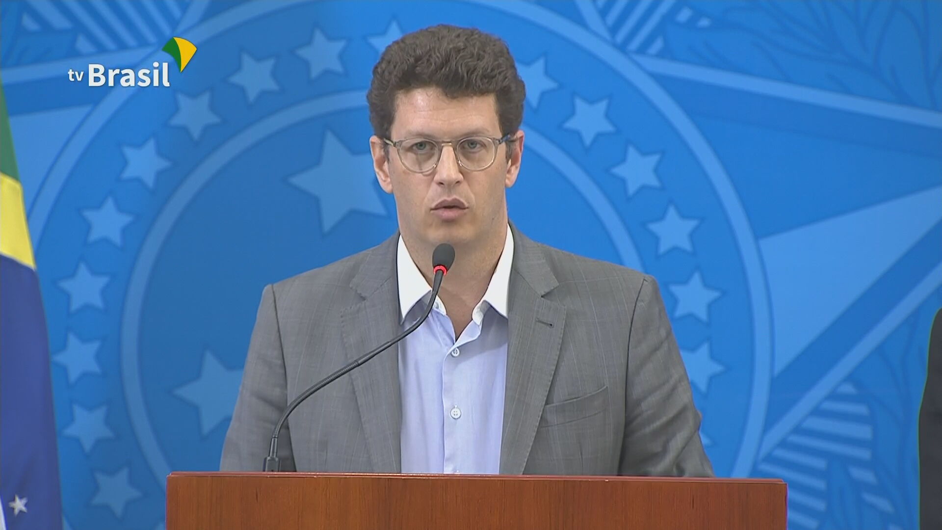 O ministro do Meio Ambiente, Ricardo Salles O ministro do Meio Ambiente, Ricardo Salles