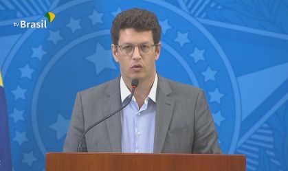 O ministro do Meio Ambiente, Ricardo Salles