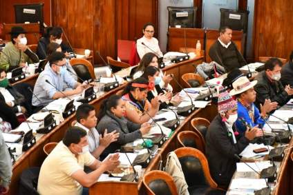 Plenário da Assembleia Legislativa Plurinacional da Bolívia