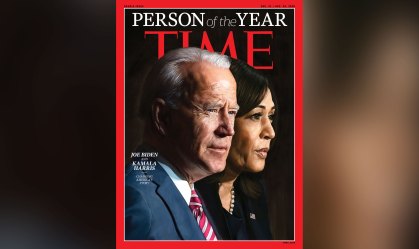Joe Biden e Kamala Harris são nomeados 'Pessoa do Ano' de 2020 pela revista Time