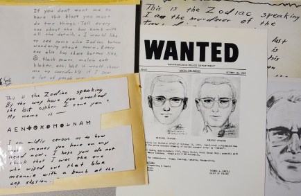 Cópia das cartas enviadas ao San Francisco Chronicle pelo Assassino do Zodíaco
