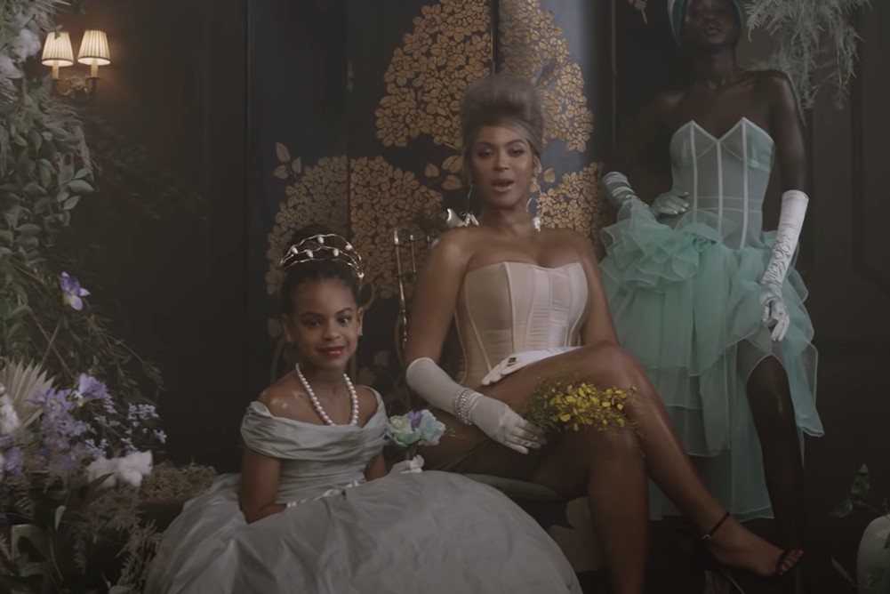 Blue Ivy e sua mãe, Beyoncé