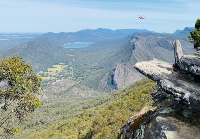 Boroka Lookout oferece vistas panorâmicas das montanhas próximas
