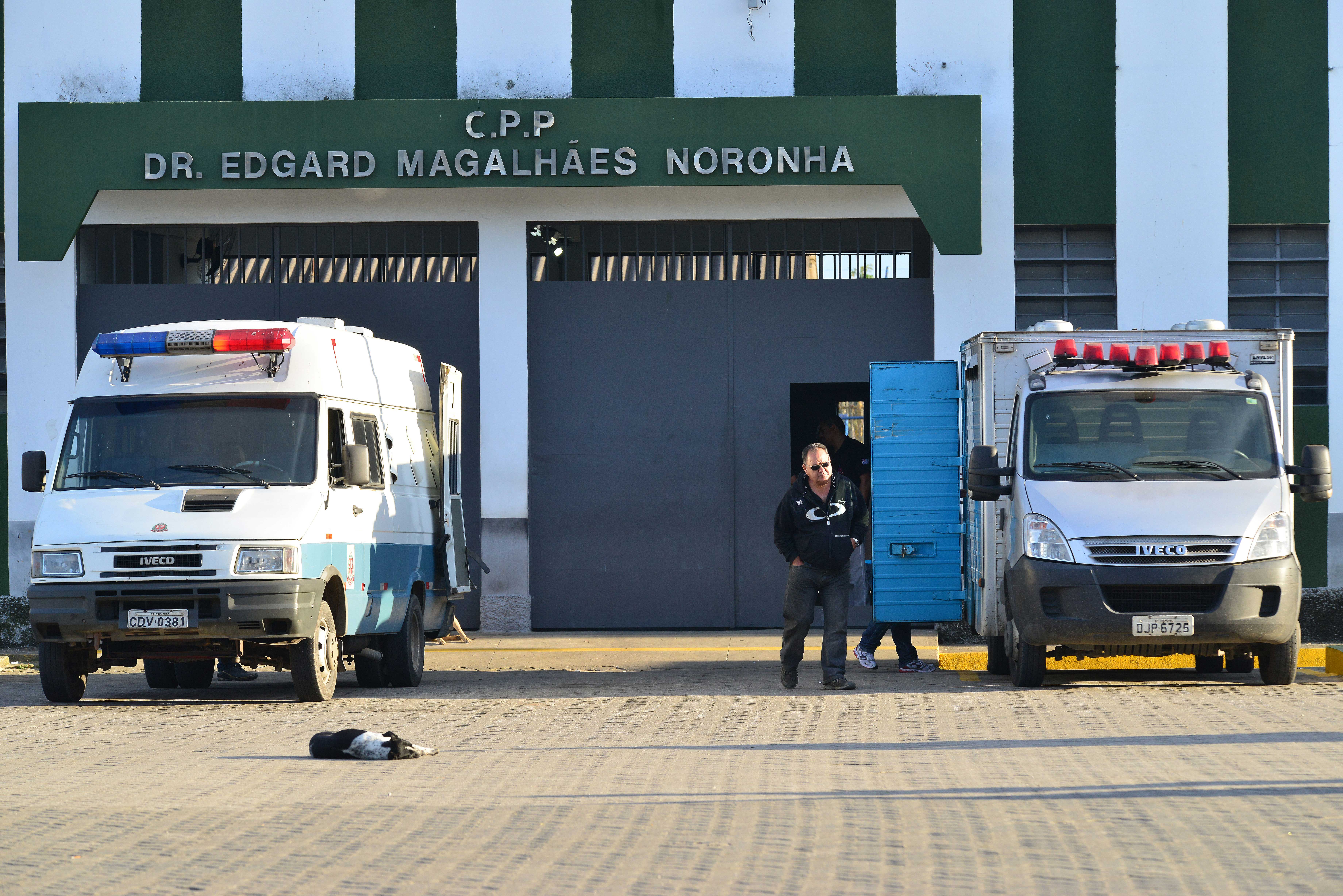 O Centro de Progressão Penitenciária em Tremembé, a 20km de São Paulo