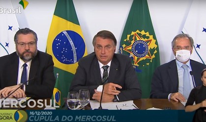 Na Cúpula do Mercosul, Bolsonaro diz que bloco avançou em temas relevantes