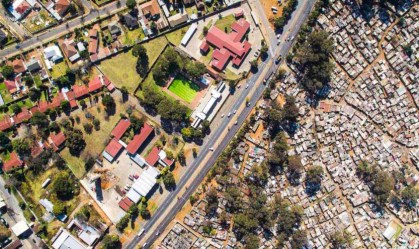 Fotógrafo registrou a desigualdade em seu país, a África do Sul