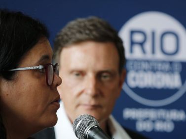 A secretária municipal de Saúde do Rio de Janeiro, Beatriz Busch
