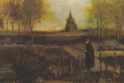 O quadro "O Jardim da Primavera", de Vincent van Gogh 