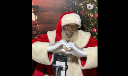 'A cada dia que passa, vamos superando ainda mais', diz Papai Noel negro