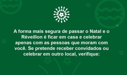 Fiocruz divulga cartilha e recomenda celebração em casa nas festas de fim de ano
