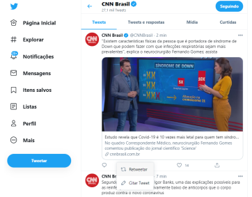 Twitter voltou a permitir o retuíte de mensagens nesta semana