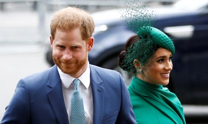 Príncipe Harry e Meghan Markle participam de compromisso oficial em Westminster