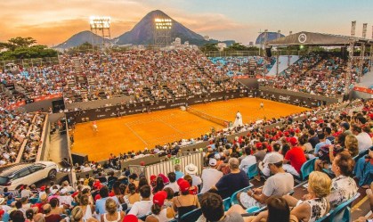 Chave principal do Rio Open começa nesta segunda-feira, no Jockey Club