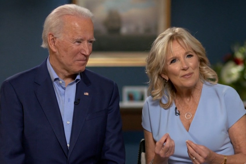 Joe Biden e Jill Biden / CBS/Spartina Productions/CNN Newsource